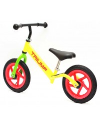 Беговел  Triumf AKB-1209W на надувных колесах желтый