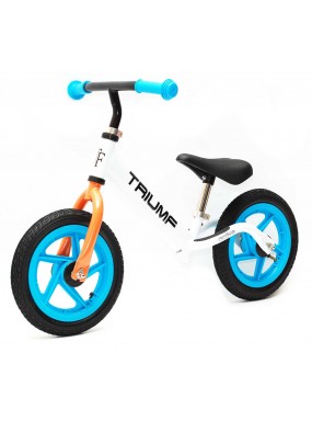 Беговел Triumf AKB-1209W на надувных колесах белый Беговел Triumf AKB-1209W на надувных колесах белый