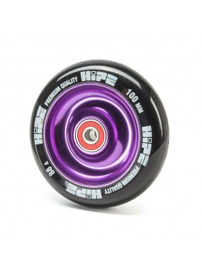 Колесо HIPE 100мм Черный/сиреневый
