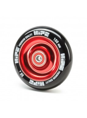 Колесо HIPE 100мм Черный/красный