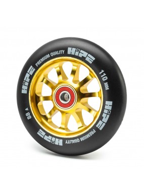 Колесо HIPE 110мм Черный/золотой