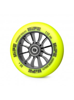 Колесо HIPE 01 110mm Черный/желтый Колесо HIPE 01 110mm Черный/желтый