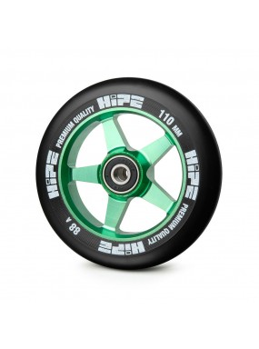 Колесо HIPE 09 110mm Зеленый/черный