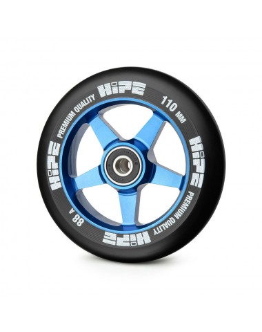 Колесо HIPE 09 110mm Синие/черное для трюкового самоката