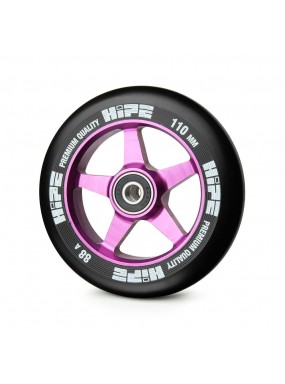 Колесо HIPE 09 110mm Сиреневое/черное