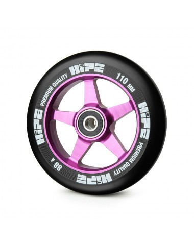 Колесо HIPE 09 110mm Сиреневое/черное для трюкового самоката