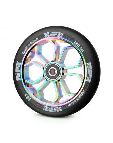 Колесо HIPE 36  120mm Neo-chrome для трюкового самоката