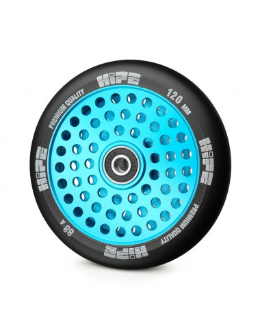 Колесо HIPE 20 hollow  120mm Голубые для трюкового самоката