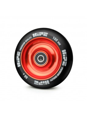 Колесо HIPE Solid 100mm Красный/черный Колесо HIPE Solid 100mm Красный/черный