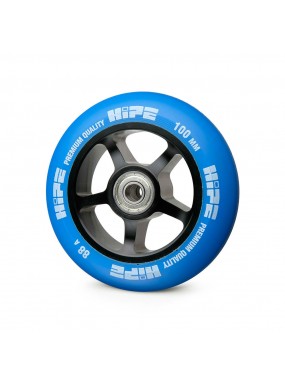 Колесо HIPE 5-Spoke 100mm Черный/синий Колесо HIPE 5-Spoke 100mm Черный/синий