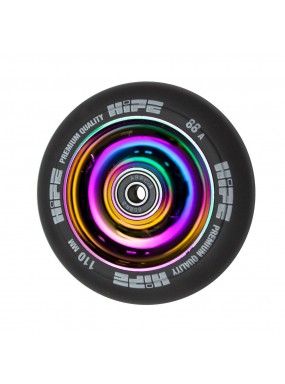 Колесо HIPE Solid  110mm neo-chrome/черный