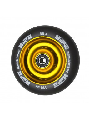 Колесо HIPE Solid 110mm Золотой/черный Колесо HIPE Solid 110mm Золотой/черный