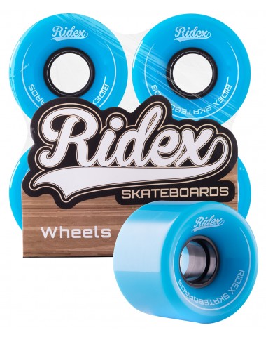 Комплект колес для круизера SB, голубой, 4 шт для скейтборда
