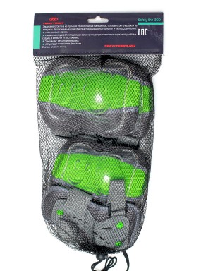Защита колен, локтей, запястий Safety Line 300 зеленая "L"