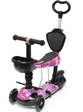 Самокат scooter 5в1 космос Самокат scooter 5в1 космос