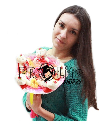 Букет из мишек 5 штук