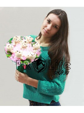 Букет из мишек 7 штук