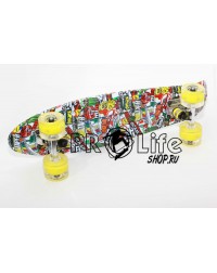 Миникруизер 22 со светящимися колесами Streetlight Миникруизер 22 со светящимися колесами Streetlight