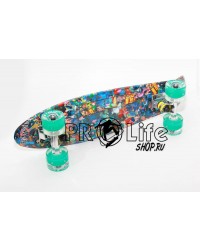 Миникруизер 22 со светящимися колесами Hawaii Миникруизер 22 со светящимися колесами Hawaii