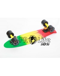 Пластборд  22 Techteam tricolor rasta-fade