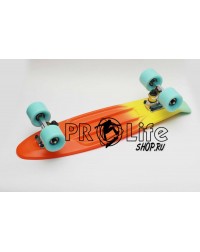 Миникруизер  Tricolor pastel orange 22''x6'', Abec-7