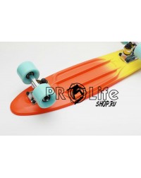 Миникруизер  Tricolor pastel orange 22''x6'', Abec-7