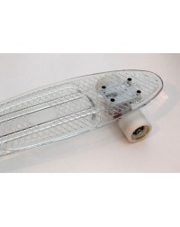 Скейт мини круизер  "Turbo -FB" 22"  transparent