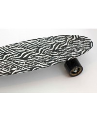 Скейт мини круизер  "Turbo -FB" 22"  black/white