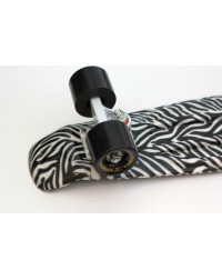 Скейт мини круизер  "Turbo -FB" 22"  black/white