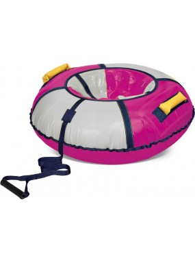 Тюбинг серебристо-баклажановый  (Диаметр 780мм) от 4 лет