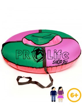 Тюбинг зелено/фиолетовый  95 см