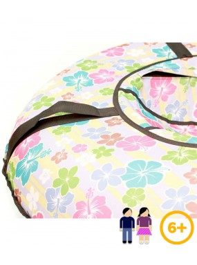 Тюбинг цветочки 110 см