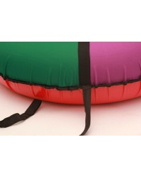 Тюбинг зелено/фиолетовый  110 см