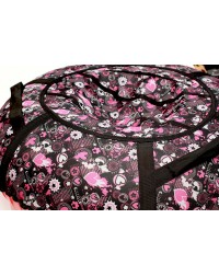 Тюбинг музыкальные сердечки 100 см