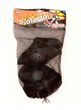 Защита колен, локтей, запястий  черная