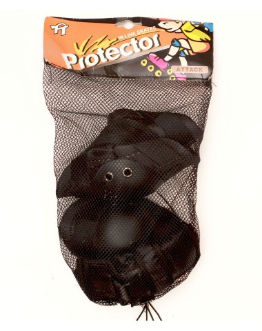 Защита колен, локтей, запястий  черная