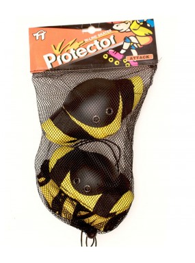 Защита колен, локтей, запястий желтая Защита колен, локтей, запястий желтая