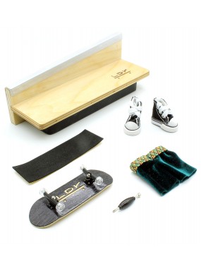 Фингерборд LDR П10 гравировка черный + подарочный комплект