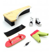 Фингерборд Турбо П10 гравировка красный + подарочный комплект