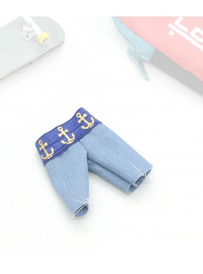 Шорты для фингерборда и фингерсамоката синий/синий