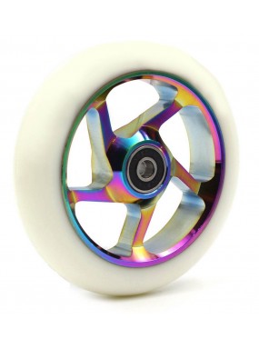 Колесо LDR 120мм 5 spoke белый неохром