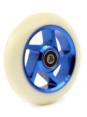 Колесо LDR 110мм 5 spoke белый синий