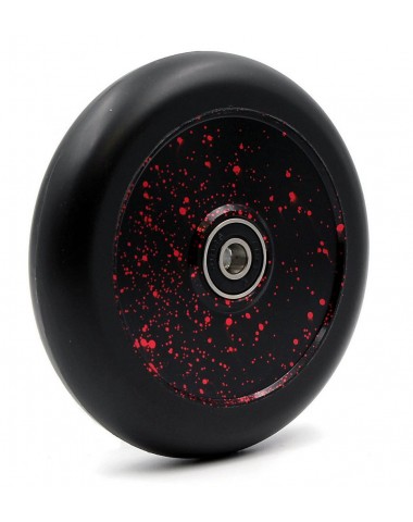 Колесо LDR 110мм hollow core черный красный черный для трюкового самоката