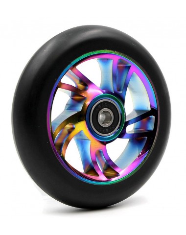 Колесо LDR 110mm whiriling wheel неохром для трюкового самоката