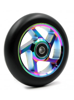 Колесо LDR 110мм 5 spoke черный неохром