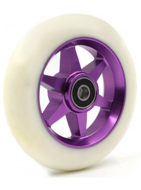 Колесо LDR 110мм 6 spoke белый фиолет Колесо LDR 110мм 6 spoke белый фиолет