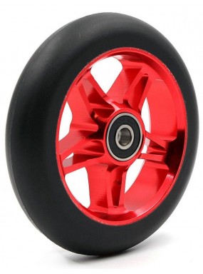 Колесо LDR 110мм 5 star черный красный