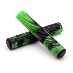 Грипсы LDR 160 мм черно-зеленый для трюкового / городского / детского самоката