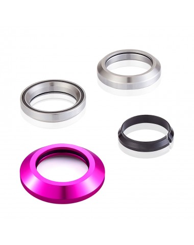 Рулевая колонка LDR интегрированная розовый 1 1/8 для трюкового самоката