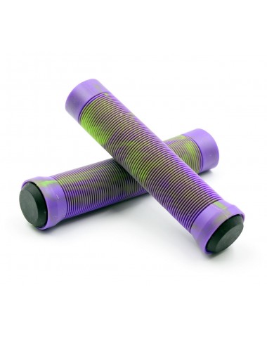 Грипсы LDR 145 мм зелено-фиолетовый для трюкового / городского / детского самоката